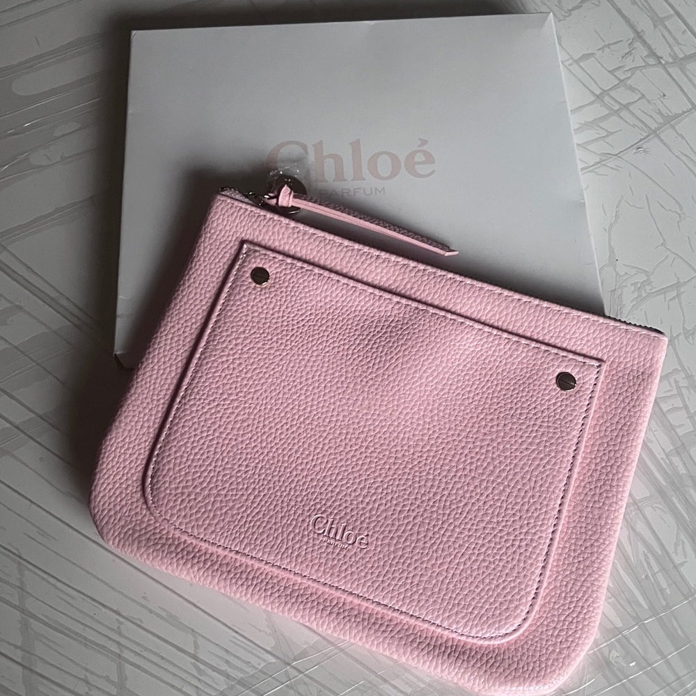 New! Chloe cosmetics bag/Clutch